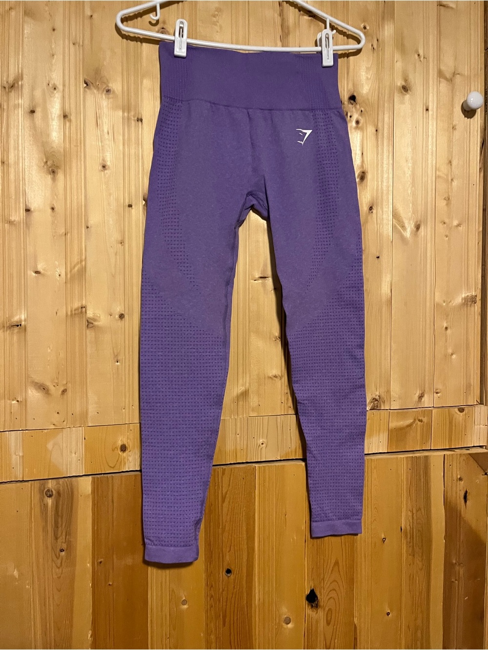 Gymshark Purple High-Waist Seamless Leggings